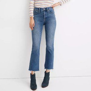 NWOT Madewell  Cali Demi-Boot Jeans in Fleetwood Wash